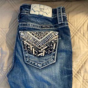Miss Me Jeans Sz 27 Mid Rise Skinny
